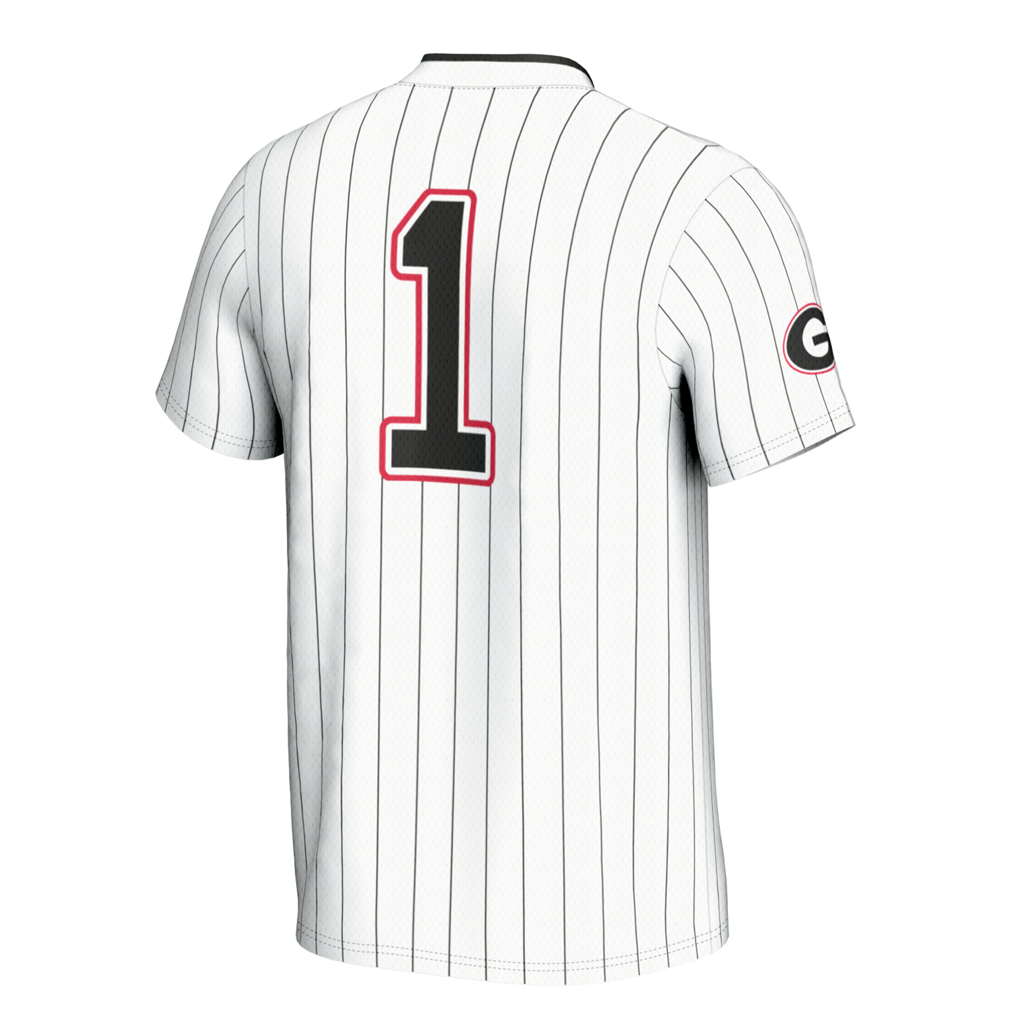 [NJP] Georgia Bulldogs GameDay Greats Unisex Lightweight Softball Jersey - White