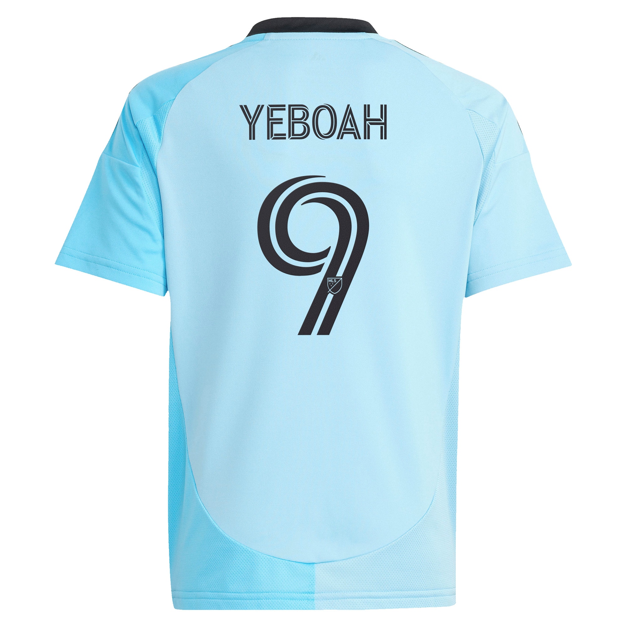 [SJH] Kelvin Yeboah Minnesota United FC Youth 2025 CONVERGENCE Replica Player Jersey - Blue