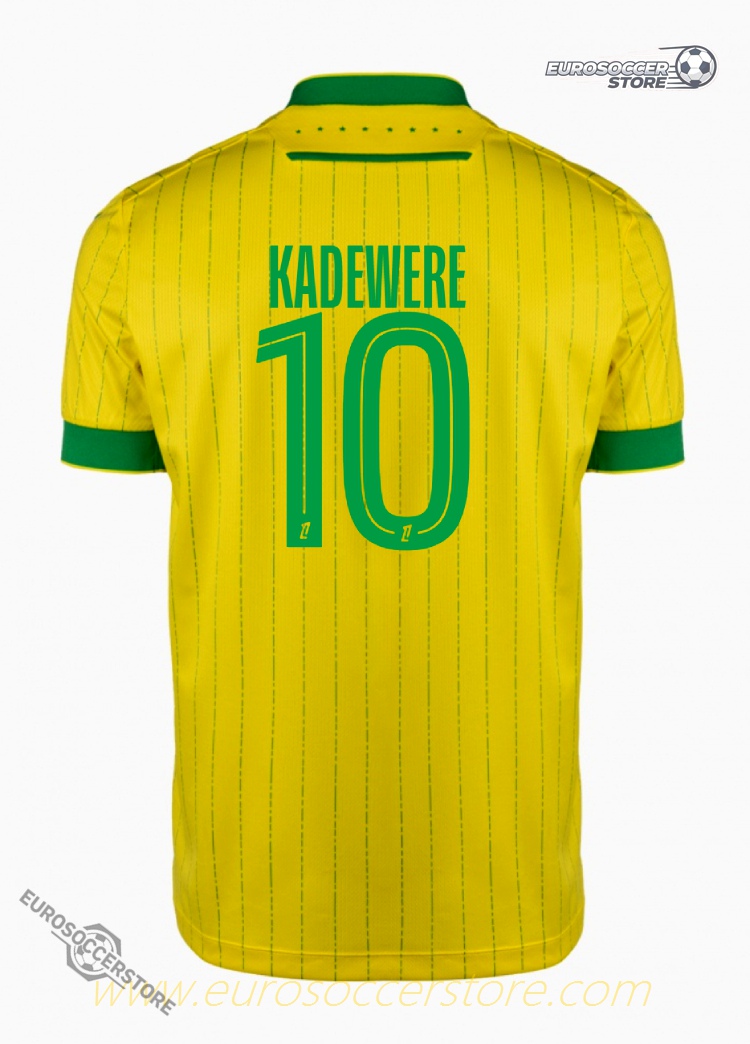 KADEWERE 10 FC Nantes Home Jersey for the 25-26 Season
