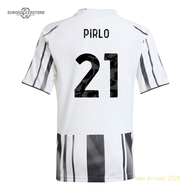 Juventus 2024-25 Home Fan Version For Kids (Pirlo Game Day Jersey