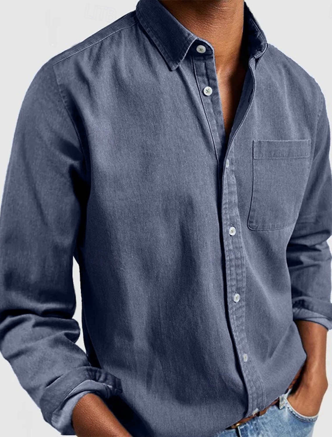 Men's Shirt Casual Shirt Button Up Shirt White Pink Red Sky Blue Green Short Sleeve Plain Lapel Casual Daily Front Pocket Clothing Apparel Elegant Fashion Casual