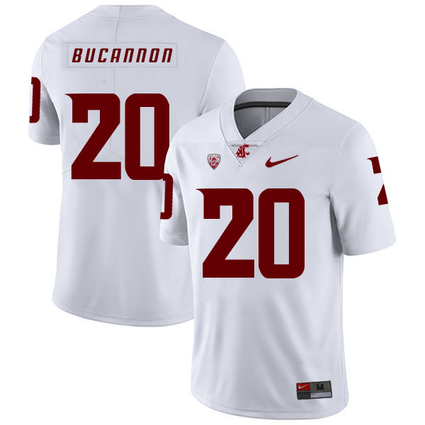 Men's None White 2024 premium Deone Bucannon #20 replica Jersey