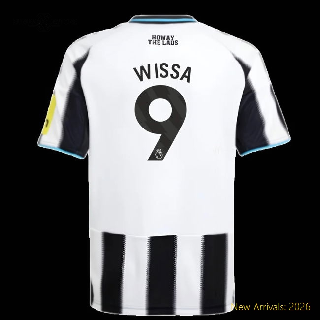 Non-toxic Kids Newcastle Wissa Jersey 2025-2026 Moisture-wicking