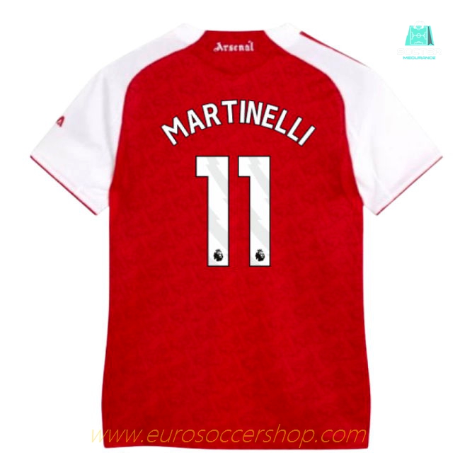 2025-2026 Arsenal Authentic Home Shirt (Womens) (Martinelli 11)