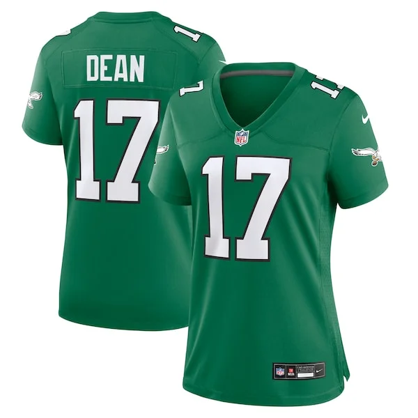 None Nakobe Dean Game Jersey - Green | NFL Player Jersey | NFL Footbal