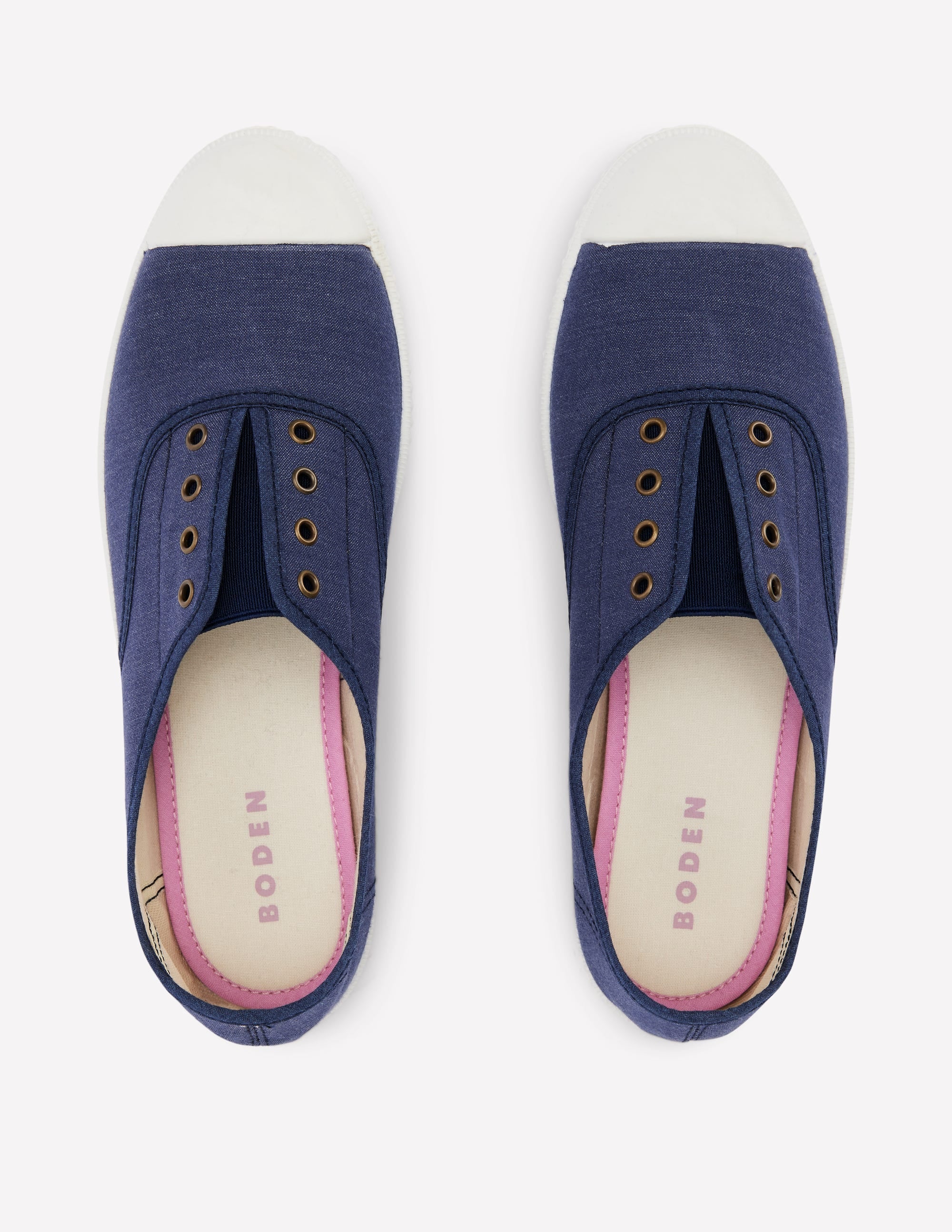 Laceless Canvas Plimsoll