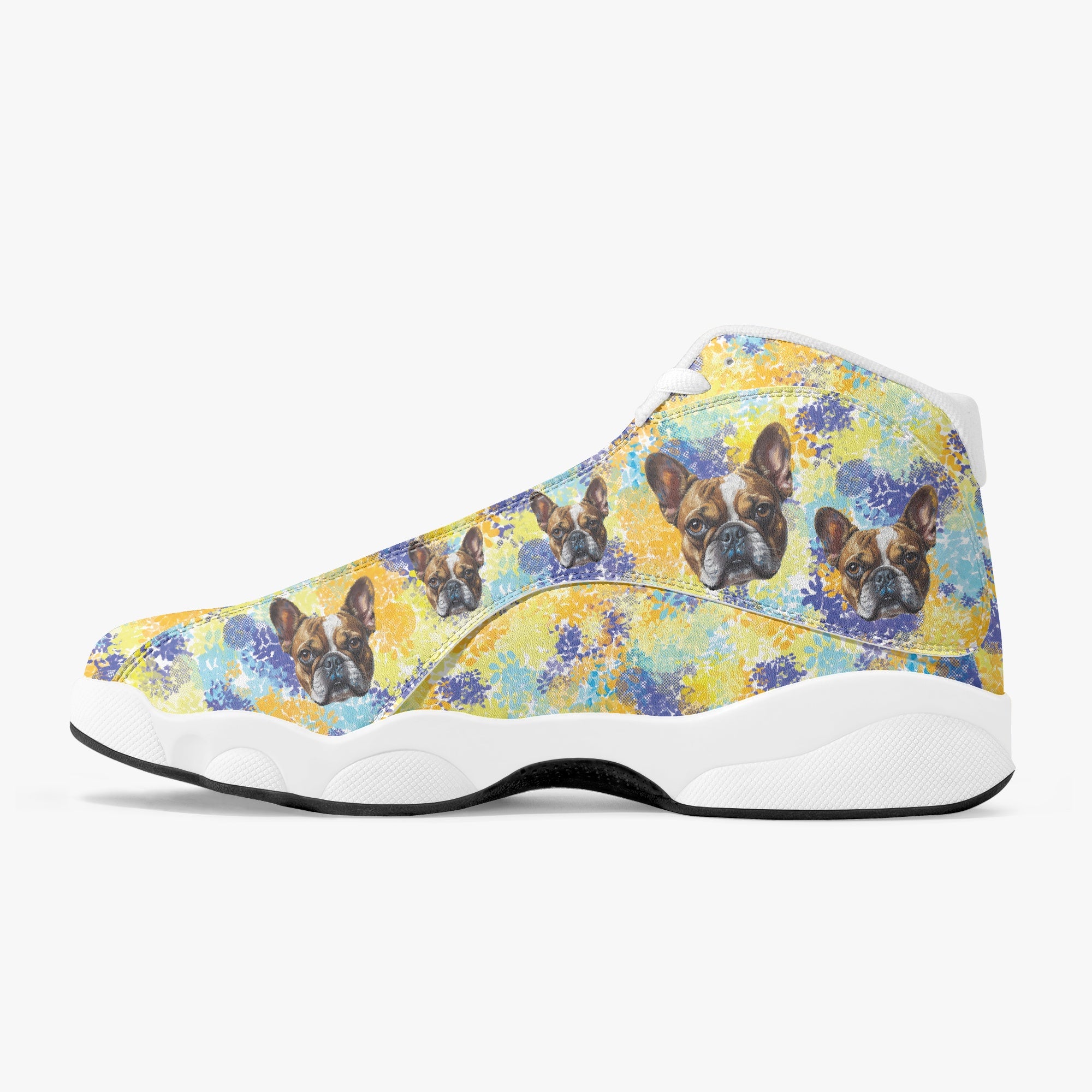 French Bulldog Lover Coco Basketball Sneakers Casual Footwear