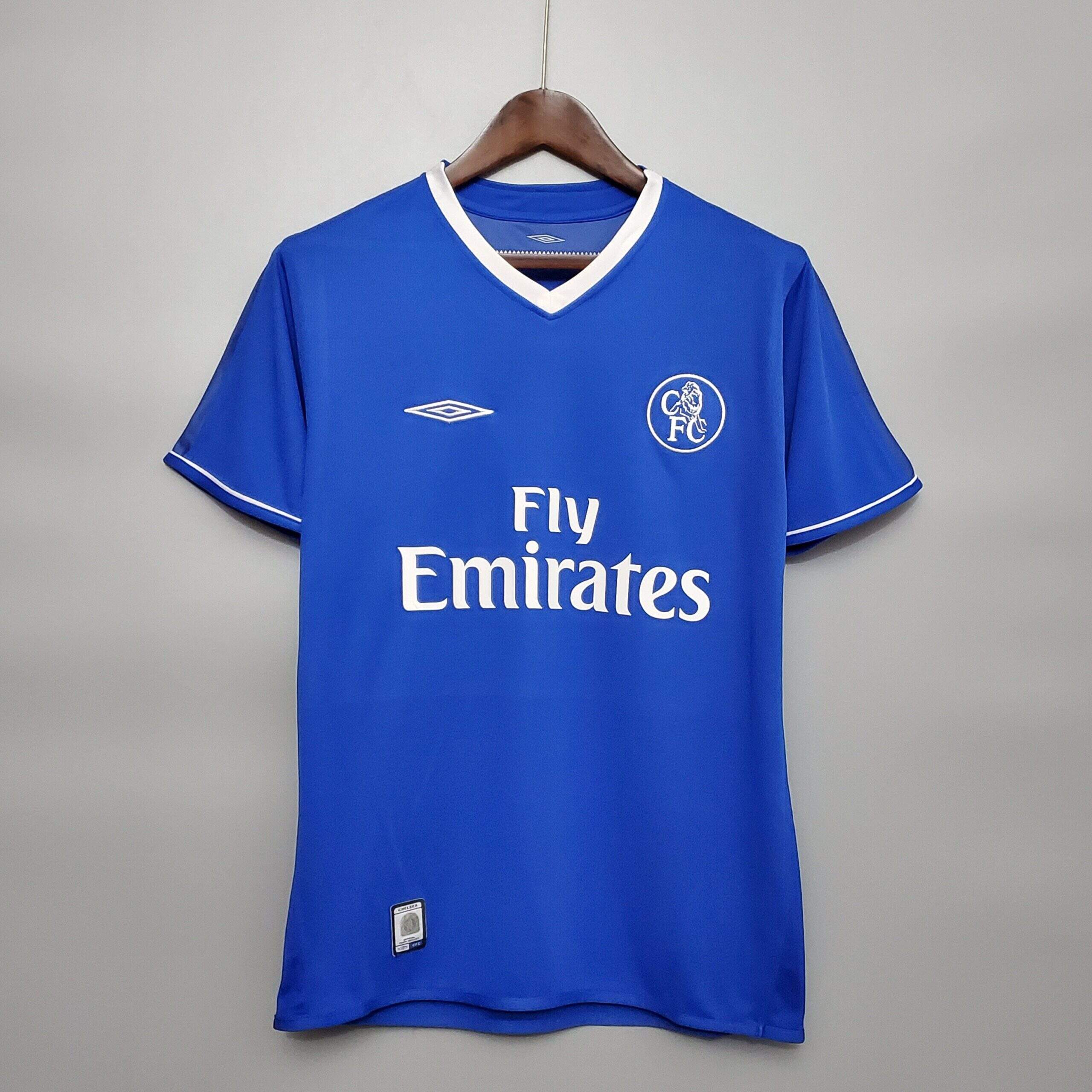 Cheap 2003-2005 Chelsea home retro Kit