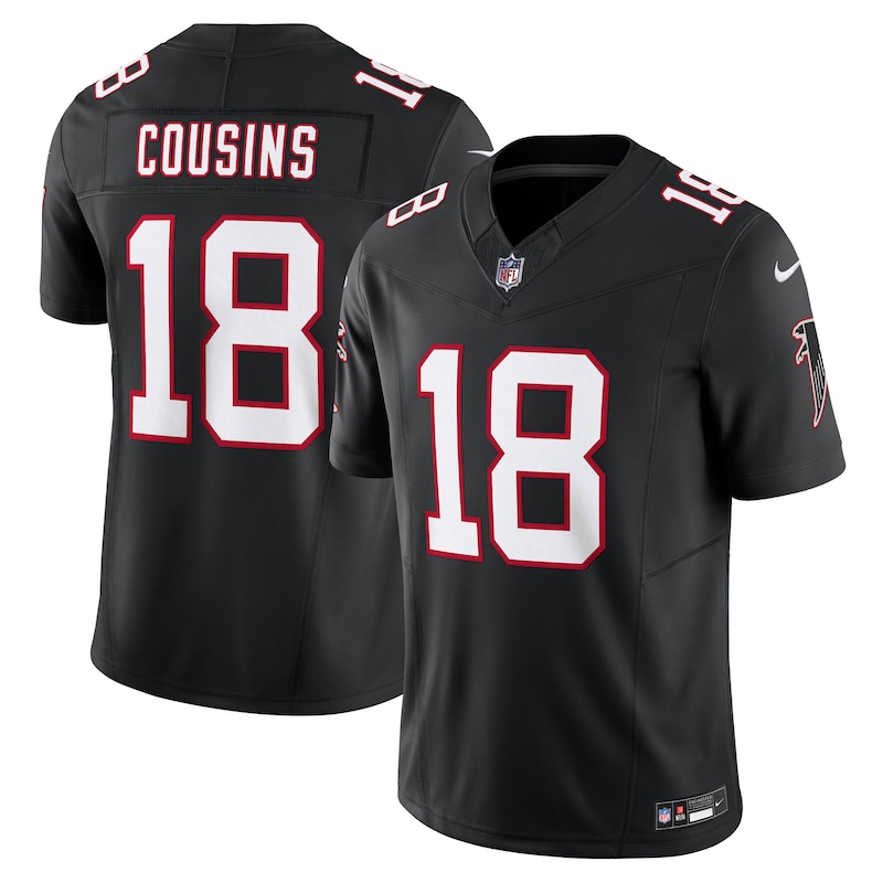 None Kirk Cousins Atlanta Falcons Great Value Authentic Jersey