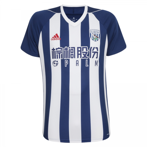 Quick Dry West Bromwich Albion Home 201718 Soccer Jersey Shirt