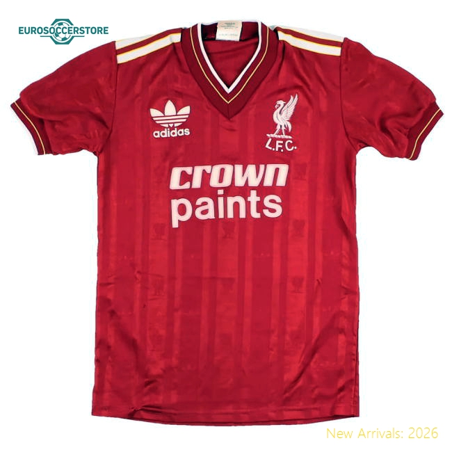 Liverpool Children 1985 Home Jersey Shirt Football Fan Apparel