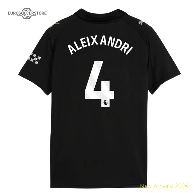 Official 2025-2026 Man City Away Mini Kit (aleixandri 4) - Premium