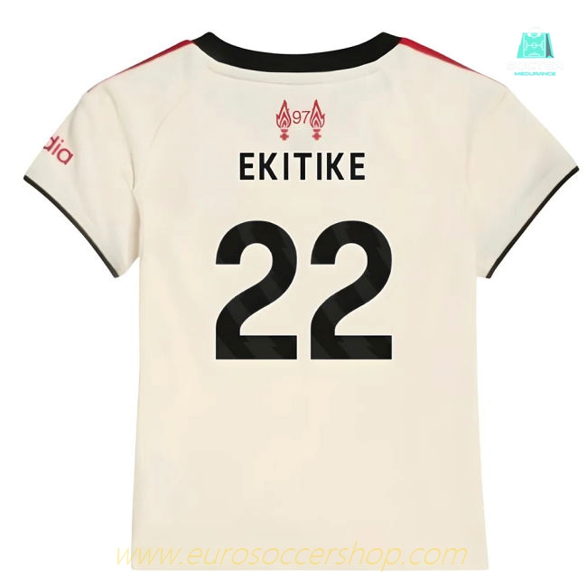 2025-2026 Liverpool Away Baby Kit (Ekitike 22)