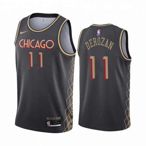 Black Nike Chicago Bulls #11 Clippers Jersey - Quick-Dry Quality