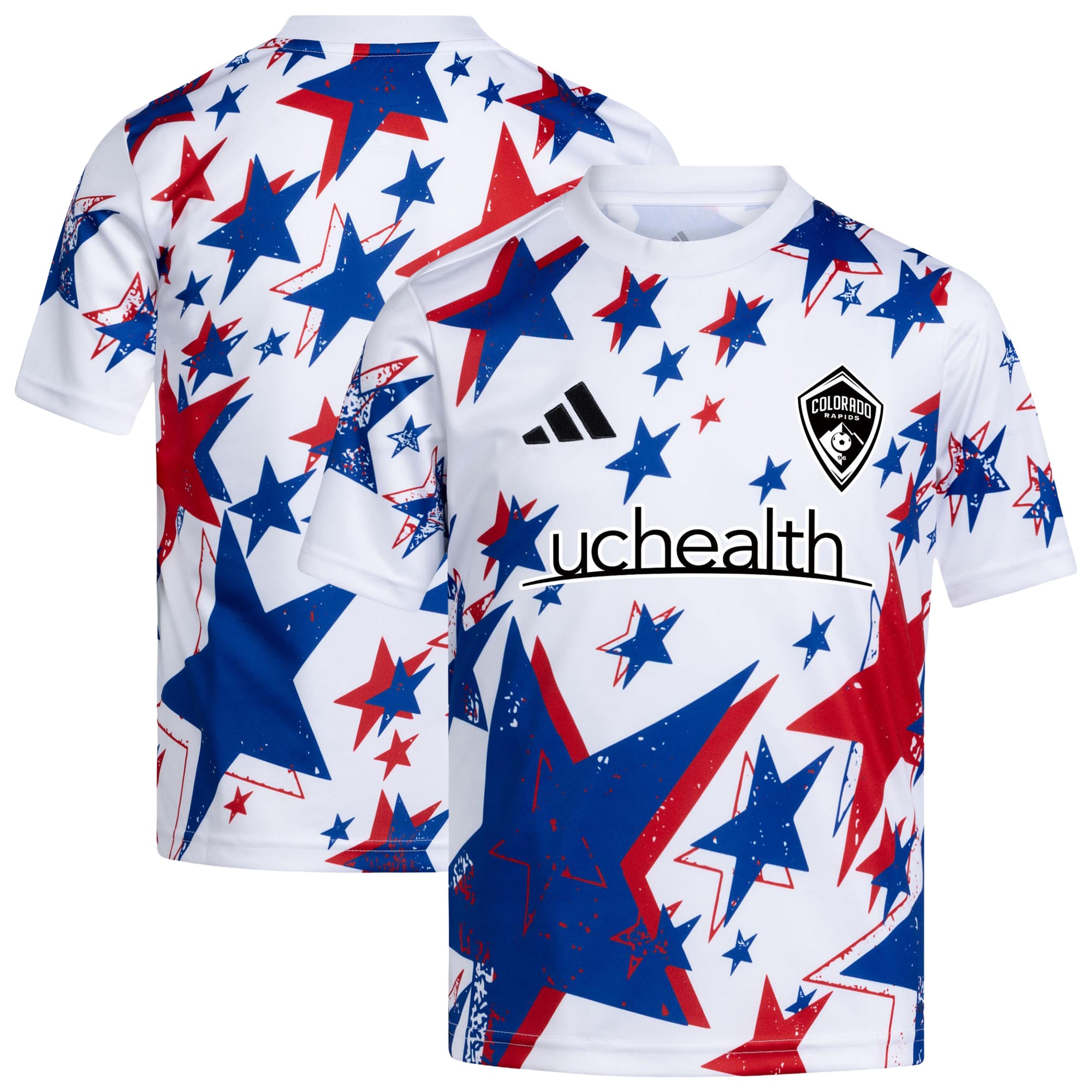 [JED] Women's Colorado Rapids 2026 Americana Pre-Match Jersey - White
