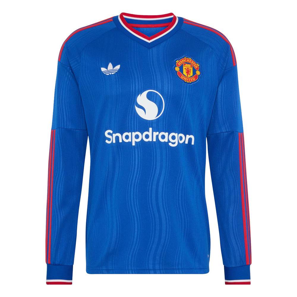 Long Sleeve Manchester United 26/27 Away Shirt - Fan Apparel