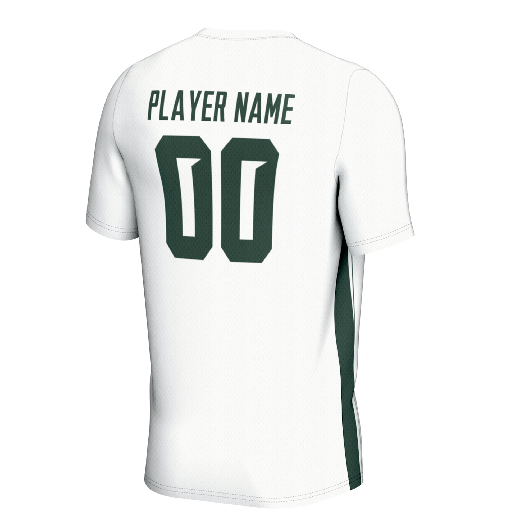 [SJH] Michigan State Spartans GameDay Greats Unisex NIL Pick-A-Player Men's Soccer Jersey - White