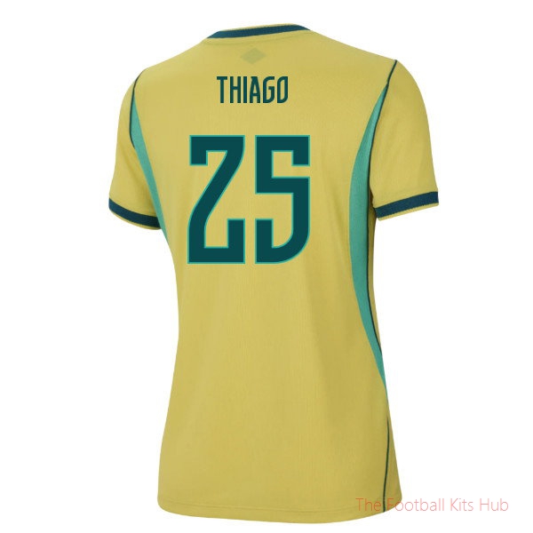 Replica Brazil 2026-2027 Home Shirt (Womens) (Thiago 25)
