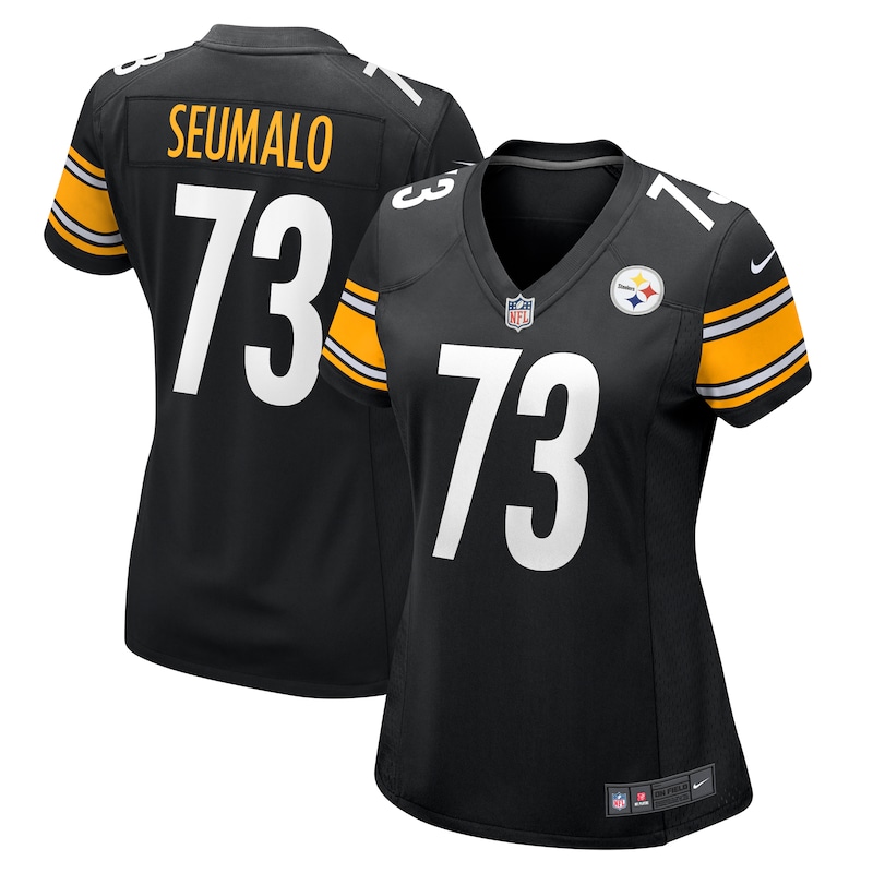 None Isaac Seumalo PIT Steelers Classic Top-Grade Jersey Game Day Wear