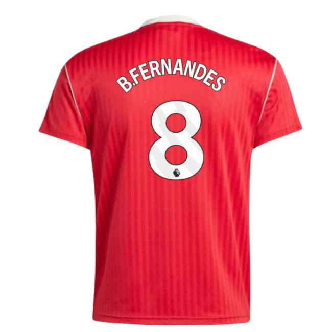 Manchester United 2025-23 Home Football Shirt Fernandes 8 Edition M S