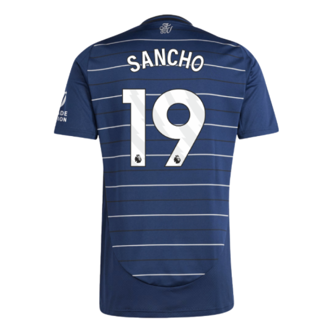 Authentic 2024-2025 Aston Villa Third Shirt (sancho 19) - Premium