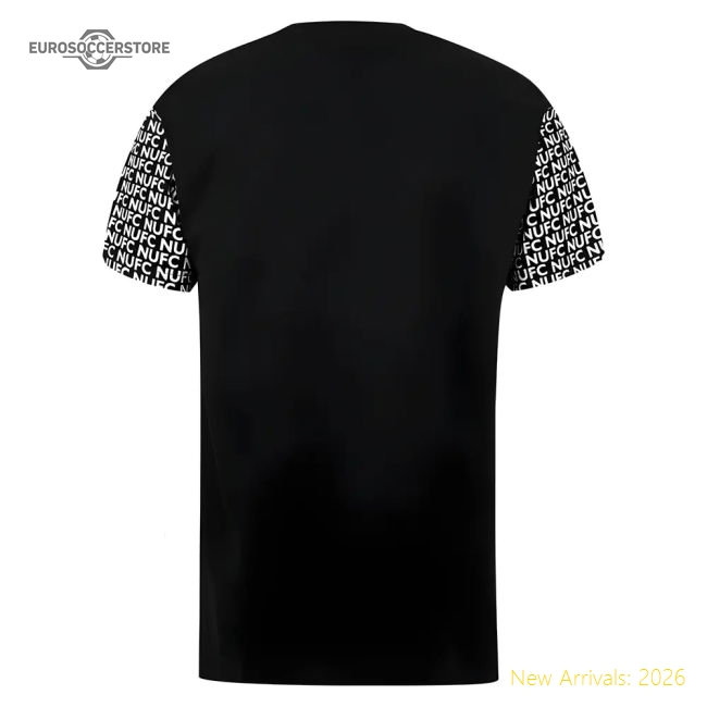 First-class Newcastle Graphic T-shirt (black) (lascelles 6)