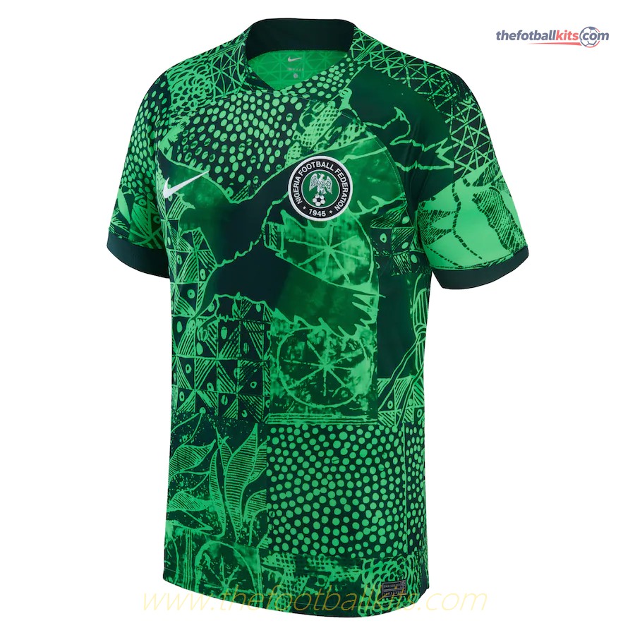 Nigeria Home Soccer Shirt 2022