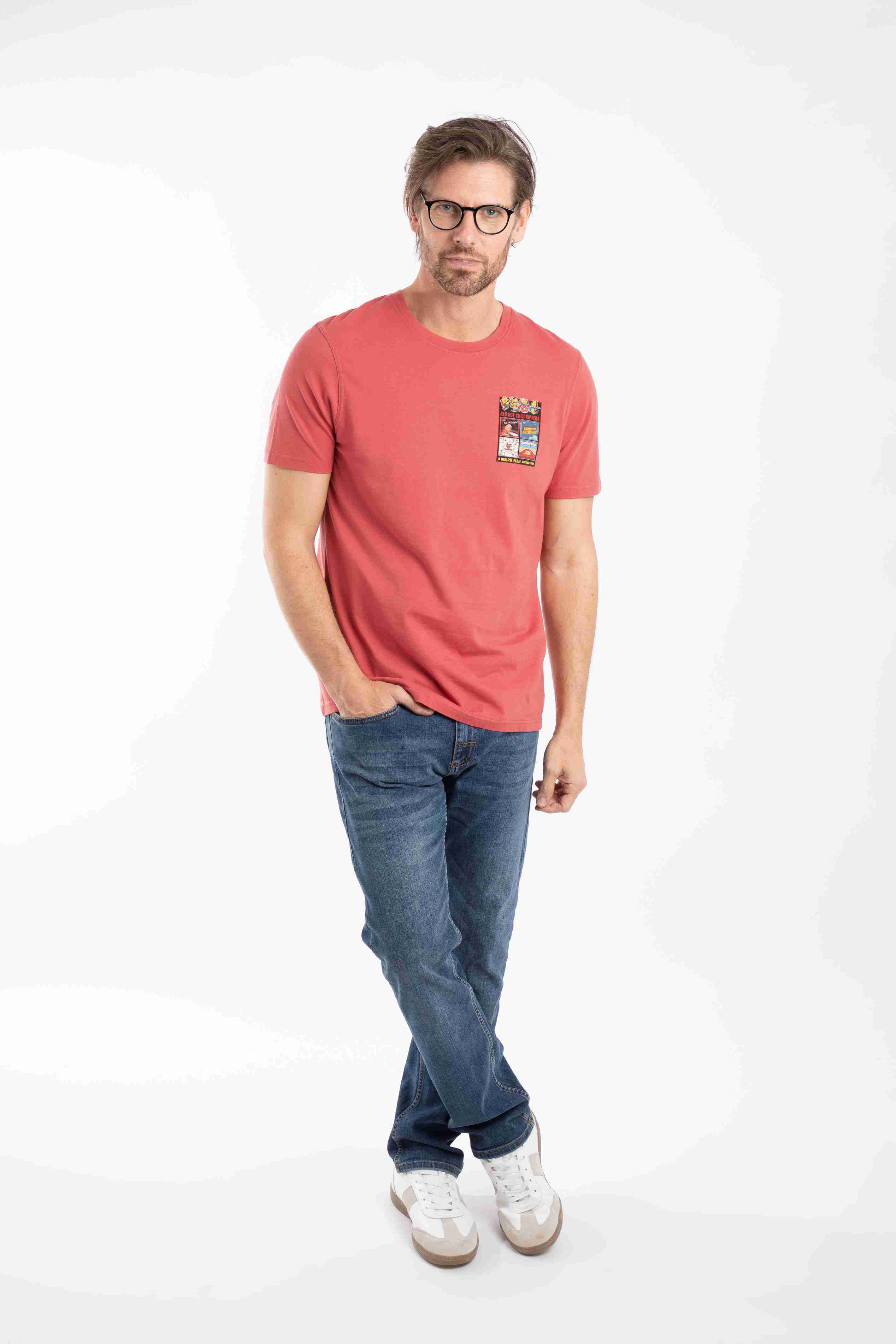 Chili Kippers Back Print Artist T-Shirt Nantucket