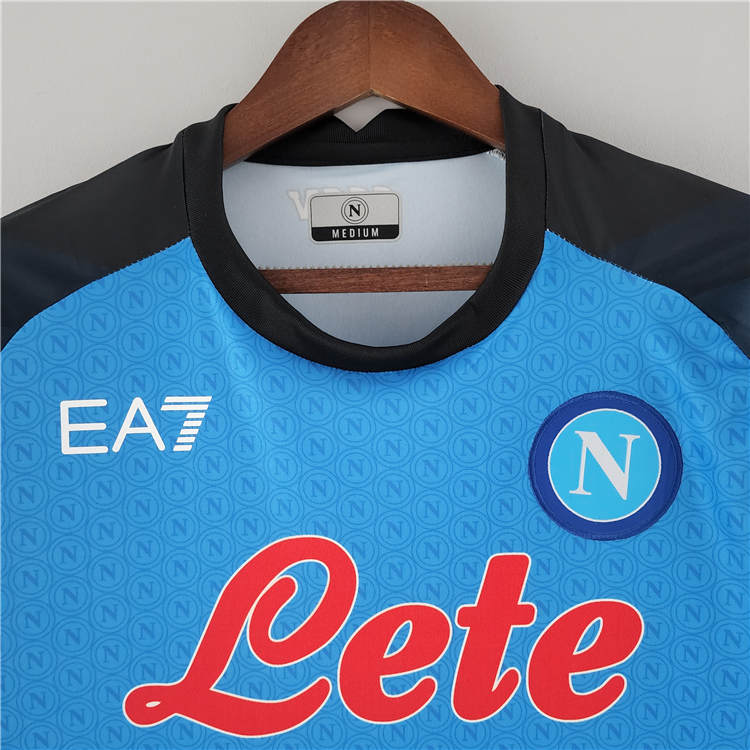 Professional Grade Napoli 2223 Soccer Shirt Home Blue Football Shirt
