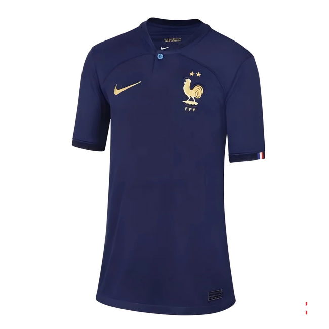 Premium 2022-2023 France Home Player Breathable Championship
