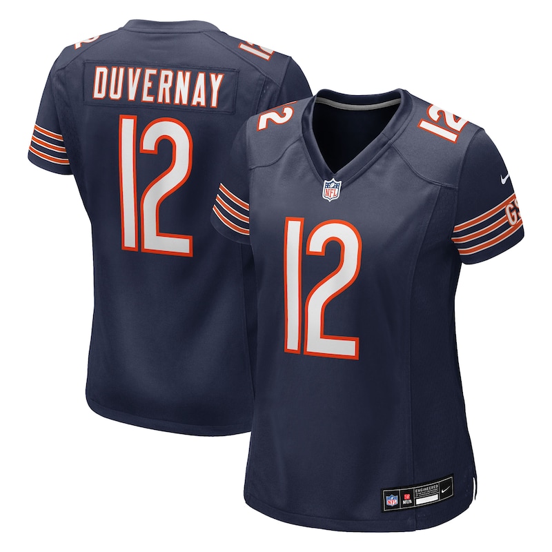 None Devin Duvernay Chicago Bears Iconic Limited Edition Game Day Wear