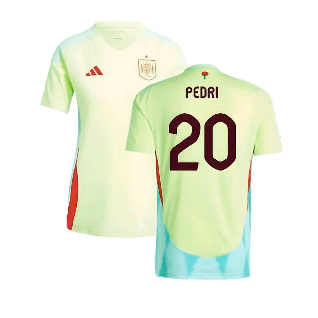 Pedri 20 Pro Style Spain Away Professional Jersey 2024-2025