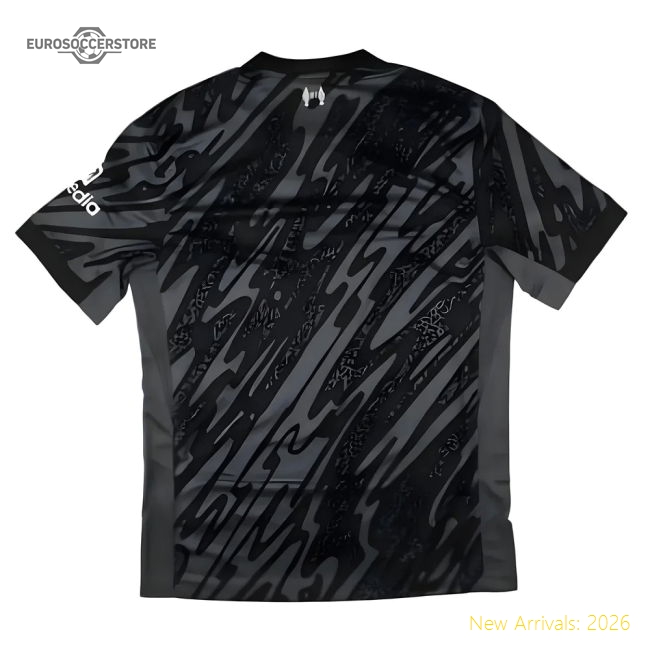 Premium 2024-2025 Liverpool Home Goalkeeper Shirt (black) - Premium