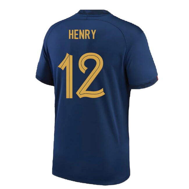 Advantages 2022-2023 France Home Shirt (HENRY 12) As A Gift