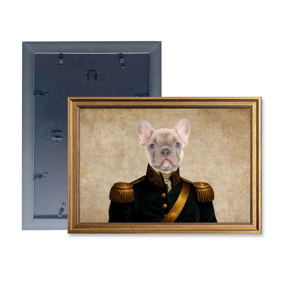 French Bulldog Patric Personalized Framed Poster • Wall Decoration Durable Dog Item