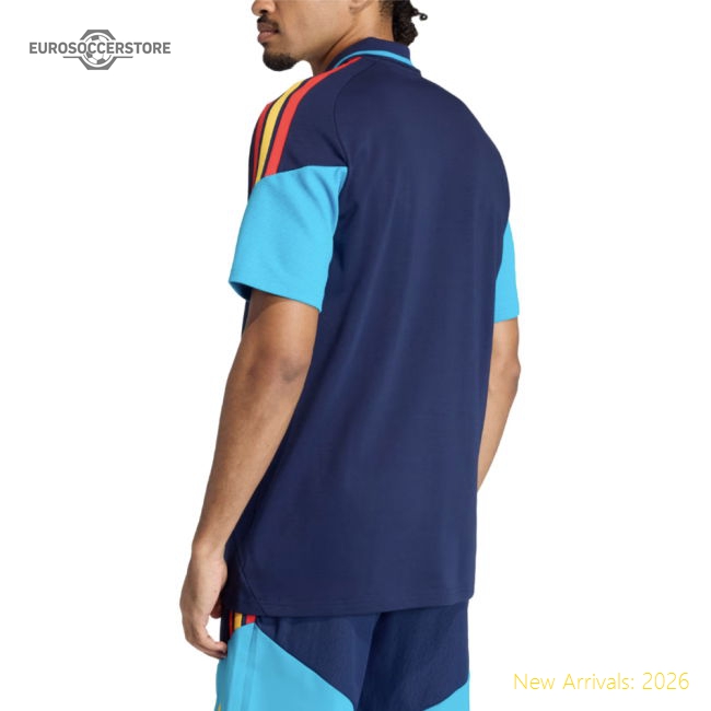 Premium 2026-27 Edition Spain Nt Polo Uniform (night Indigo