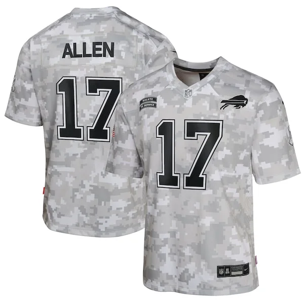 None Josh Allen Game Jersey - Camo | NFL Player Jersey | NFL Football