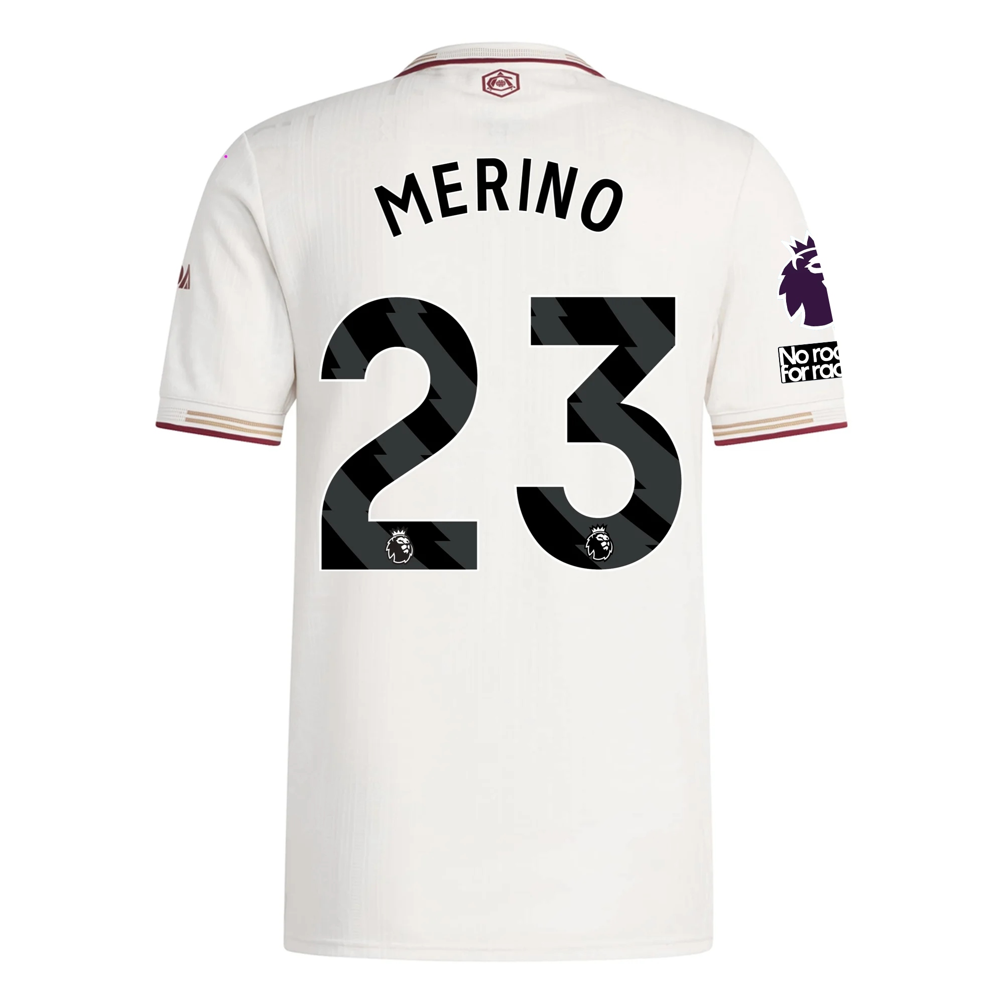 Arsenal Mikel Merino 2025-2026 UCL Third Jersey – Authentic Shirt