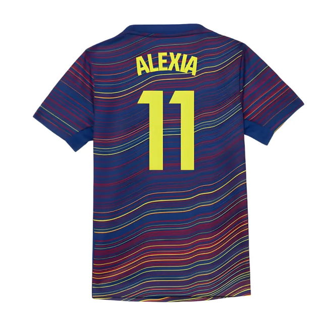 Exclusive Barcelona Home Unique Shirt 2025-2026 (Alexia 11) (Kids) (3)