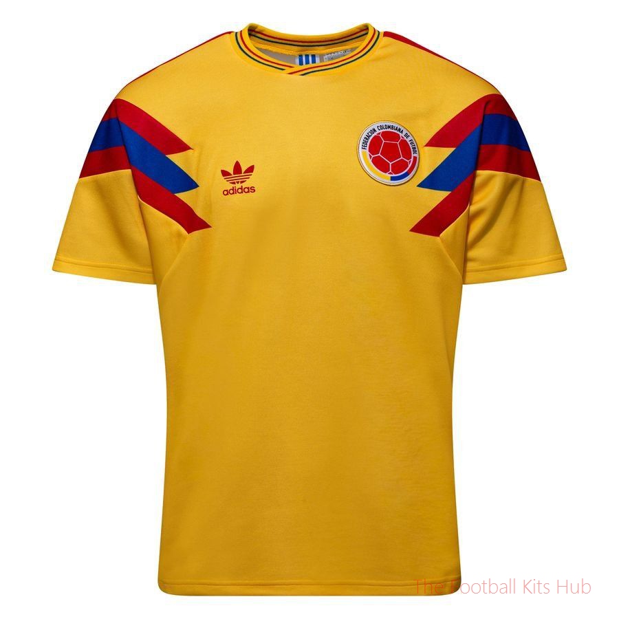 Men Colombia Home Shirt 1990