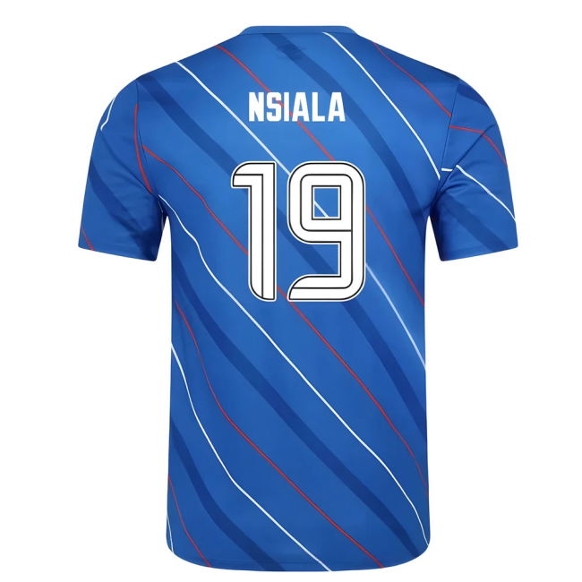 High Quality 2025-2026 Rangers Home Home Lapis Blue With Vintage