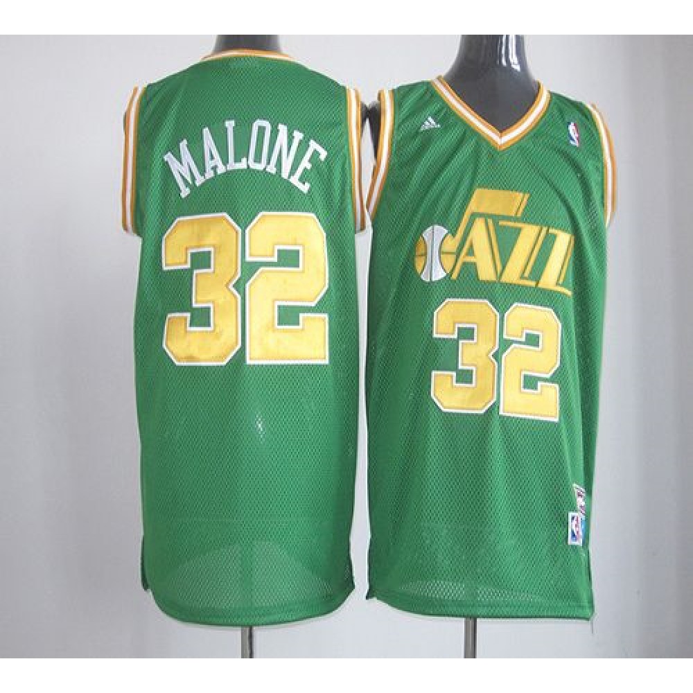 Game Day Professional Men's Jazz #32 Karl Green Basketball Jersey