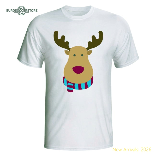 Aston Villa Rudolph Supporters T-shirt (white)