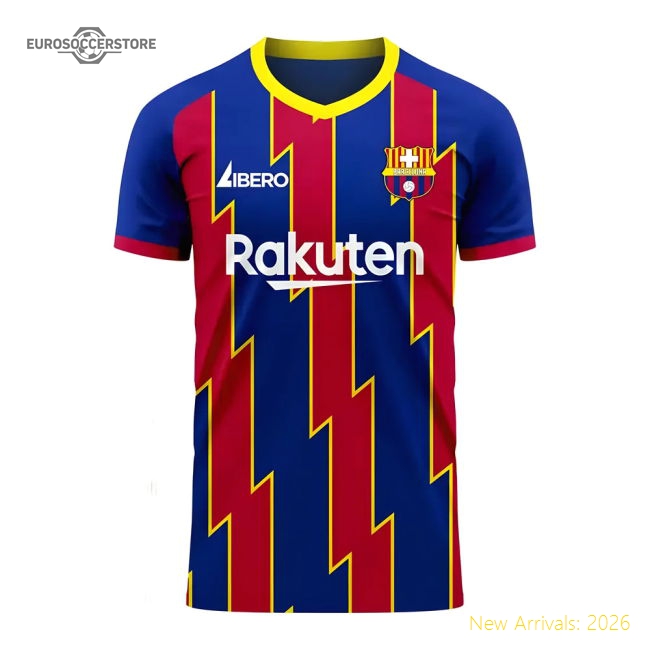 Official Catalonia 2025-2026 Home Concept Football Kit (Libero)