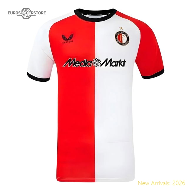 Feyenoord Children 2024 Home Jersey Shirt Football Fan Apparel