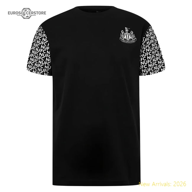 Authentic Newcastle Graphic T-shirt (black) (wilson 9) - Premium