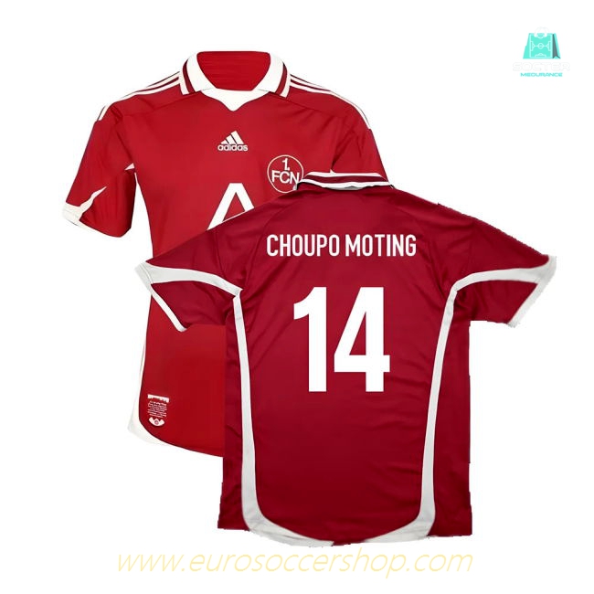 FC Nurnberg 2009-10 Home Shirt ((Excellent) XL) (Choupo Moting 14)