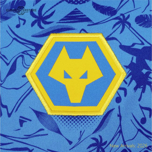 Official 2025-2026 Wolves Third Shirt - Premium Quality Baby Football