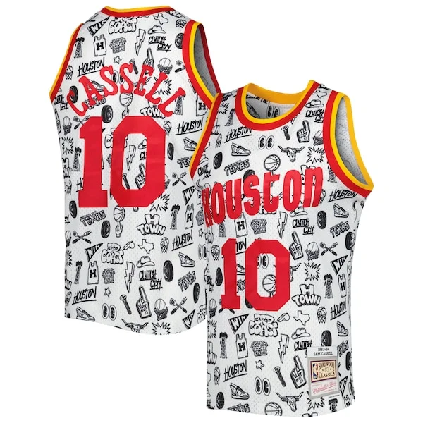 Sam Cassell HOU Official Swingman Jersey - High-Quality - Fan Favorite