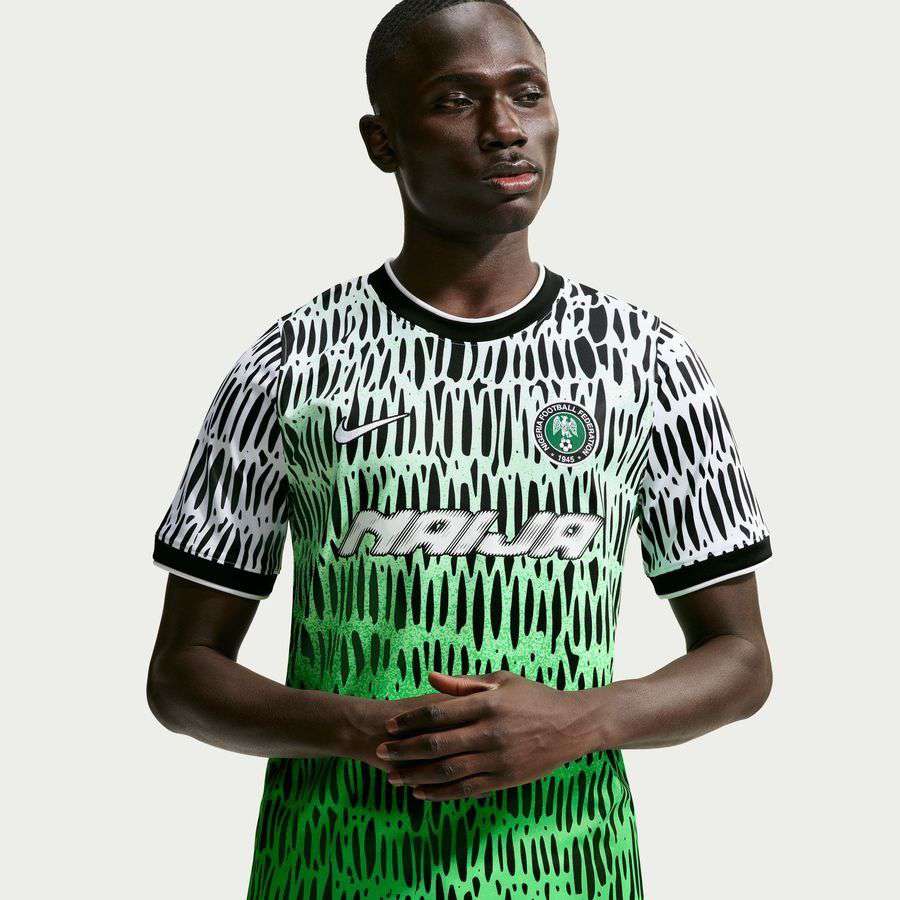 [EFKS] Nigeria X2 Dri FIT Academy Pro Pre Match Green/White/Black Training Uniform T